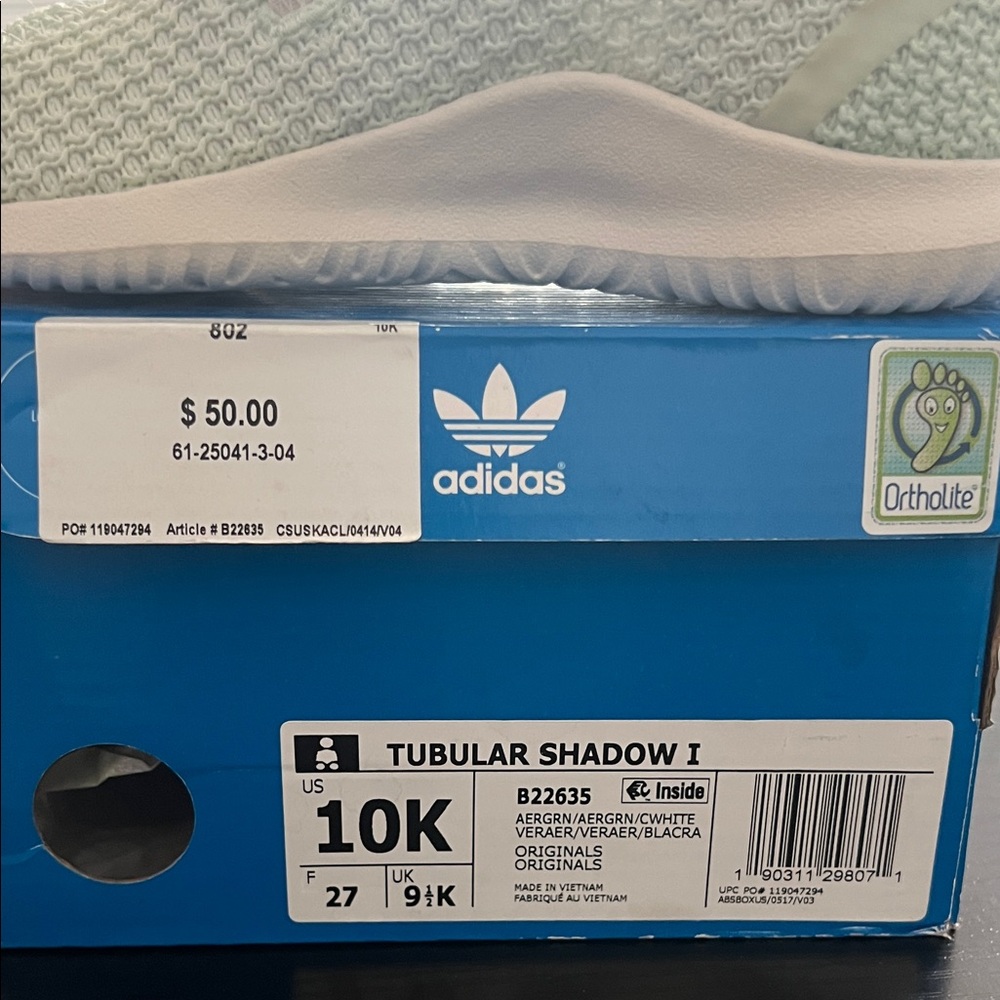 Adidas Tubular Shadow I Sneakers in Green and White